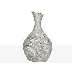 Vase Romimex Argenté Porcelaine 22 x 36 x 9 cm