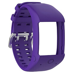 Avis Wewoo Bracelet pour montre connectée Dragonne Sport en silicone POLAR M600 Violet