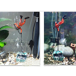 2pcs Ornement d'Aquarium Décoration en Résine pas cher