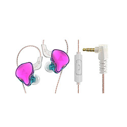 LUUCOZK Écouteurs d'appel clairs Écouteurs de contrôle de fil de basses lourdes Casque de sport dynamique - Multicolore 