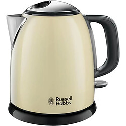 RUSSELL HOBBS 24994-70 Bouilloire 1L Compacte Colours Plus, Rapide, Filtre Anti-Calcaire Amovible, Niveau Eau Visible - Creme