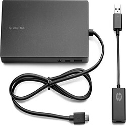 Hewlett Packard HP HP Elite USB-C Docking Station G2 (X7W54AA) - Station d'accueil USB-C avec DisplayPort, HDMI et RJ-45