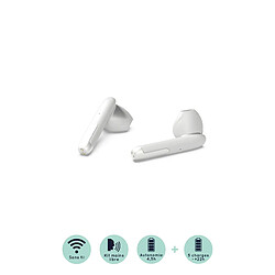 R-MUSIC - Ecouteurs Sans Fil Bluetooth MIRA pour "SAMSUNG Galaxy S20+ " (BLANC) pas cher