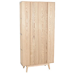 Avis Pegane Etagère, meuble étagère murale en bois coloris naturel - longueur 88 x profondeur 36 x Hauteur 180 cm