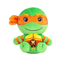 Tomy Les Tortues Ninja - Peluche Mocchi-Mocchi Michelangelo Junior 15 cm 