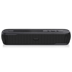 Yonis Enceinte Bluetooth Portable 10W TWS FM TF USB Enceinte Bluetooth Portable Puissante 10W Avec Support Téléphone Et Fonction TWS Noir YONIS