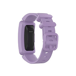 Acheter Wewoo Bracelet pour montre connectée Fitbit Inspire HR / Ace 2 Silicone Smart Watch de remplacement violet clair