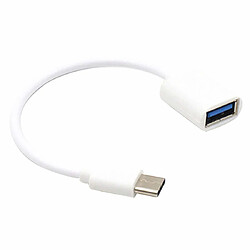 INECK® Adaptateur USB C vers USB 3.0 Câble OTG Type C pour MacBook Pro 2017, Samsung S9 S8 Note 8 A5 2017, Huawei P20 Mate 10, Honor 9 8, Oneplus 5T, Xiaomi Mi A1, Nexus 6P