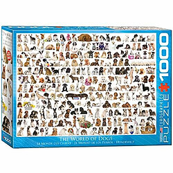 Eurographics Puzzle Le monde des chiens (1000 piAces) 