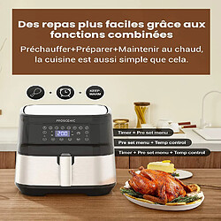 Friteuse Sans Huile Proscenic T21 - 5.5L, 8 Modes de Cuisson, Facile à Nettoyer