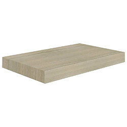 vidaXL Étagère murale flottante chêne 40x23x3,8 cm MDF