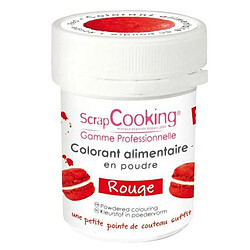 Scrapcooking Colorant alimentaire Rouge 