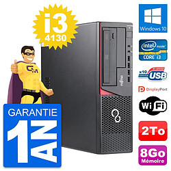 PC Fujitsu Esprimo E720 DT Intel i3-4130 RAM 8Go Disque Dur 2To Windows 10 Wifi · Occasion 