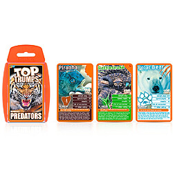 Winning Moves TOP TRUMPS - Predators (2021 Rebrand) Card Game [ENG]