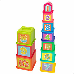 Blocs Empilables PlayGo 10,2 x 50,8 x 10,2 cm 4 Unités