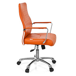 Avis Chaise de bureau / Fauteuil de direction TEWA simili-cuir orange hjh OFFICE