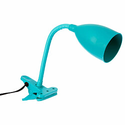 Atmosphera, Createur D'Interieur Lampe à pince en silicone - H. 43 cm. - Bleu