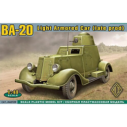 BA-20 light armored car,late prod. - 1:48e - ACE