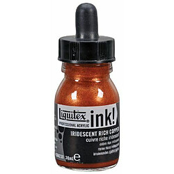 Liquitex Professional - 4260230 - Flacon d'Encre acrylique avec pipette 30 ml Cuivre riche Iridescent