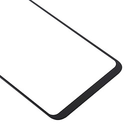 Wewoo Écran avant lentille en verre pour Xiaomi Mi 8 (noir) pas cher