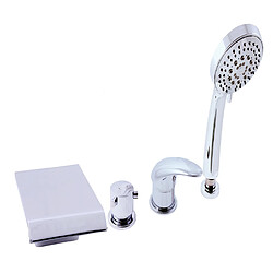 Maison De La Tendance Mitigeur baignoire DUNAI 4 trous en chrome