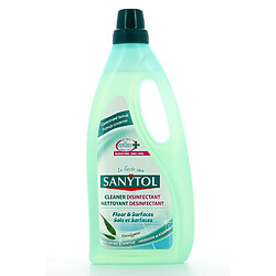 Nettoyant désinfectant sols et surfaces 1 l parfum eucalyptus - SANYTOL - 33631224