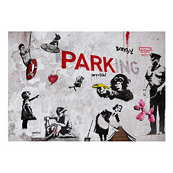 Artgeist Papier peint - [Banksy] Graffiti Diveristy [147x105]