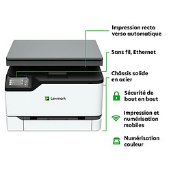 Imprimante Multifonction Laser Lexmark MC3224dwe