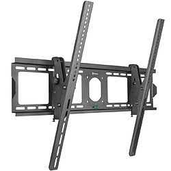 ONKRON Support Mural TV 55 Pouces - 100 Pouces TV & Ecran, Support Mural TV Inclinable Poids de 75 kg - Accroche Television Mural avec VESA 75x75 - VESA 800x600/Fixation Television Murale UT4-B Noir