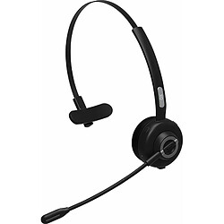 Xqisit Mono Casque sans Fil avec Micro intégré Noir 