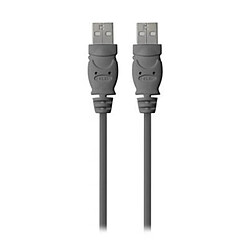 Belkin USB 2.0 A/USB 2.0 A, M/M, 1.8m câble USB 1,8 m USB A Noir