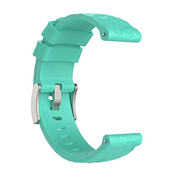 Wewoo Bracelet pour montre connectée Dragonne de remplacement en silicone SUUNTO Sport Baro Vert menthe