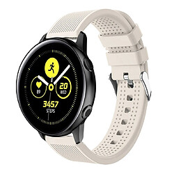 Wewoo Bracelet pour montre connectée en silicone Smart Watch Garmin Vivoactive 3 Kaki 