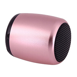 Acheter Wewoo Mini enceinte Bluetooth or rose Mini haut-parleur Bluetooth, appel mains-libres de et ampère Photo Obturateur à distance Fonction TWS