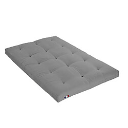 Idliterie Matelas Futon Latex Matelas Futon Latex Couleur - Gris Clair, Dimensions - 140 x 190 cm