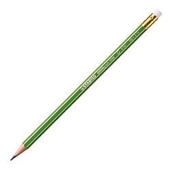 Crayon à papier bout gomme Stabilo Greengraph HB - Lot de 12