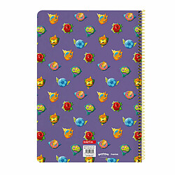 Carnet SuperThings Guardians of Kazoom Violet Jaune A4