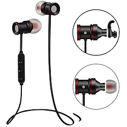 Wewoo Ecouteur Bluetooth pour iPhone magnétique In-Ear Sport V4.1 stéréo étanche écouteurs avec micro Samsung HTC LG Sony et Smartphones N2579