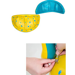 Acheter Justgreenbox Siège de flotteur de bébé de cercle gonflable portatif pour enfants nageant avec des accessoires de piscine de parasol - T6112211966823