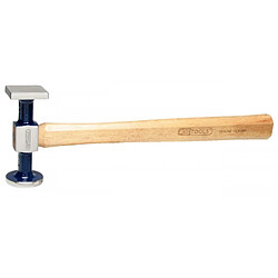 KS TOOLS 140.2133 Marteau à réteindre standard, en acier poli,manche hickory