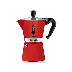 MOKA EXPRESS 3T ROUGE CAFET ALU BIALETTI - 0009132/0004942