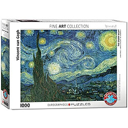 Eurographics Starry Night par Vincent Van gogh Puzzle 1000 piAces 