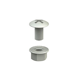 boulons - trl - 6 x 12 mm - ez - boite de 100 - cablofil 801101