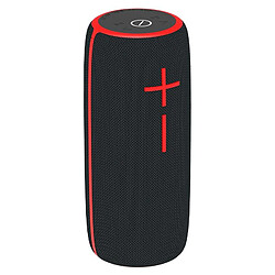 Yonis Enceinte Bluetooth Portable Étanche Support Appel Mains-Libres FM Auxiliaire Enceinte Bluetooth Étanche Portable Avec Appels Mains-Libres Et Radio FM Noir YONIS