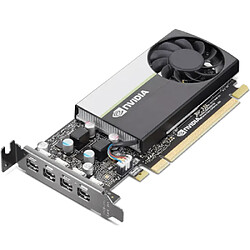 Lenovo NVIDIA T600 Carte Graphique 4Go GGDR6 PCI-Express 3.0 x16 Noir LENOVO Nvidia T600 4GB mini DP*4 Graphics Card with LP bracket