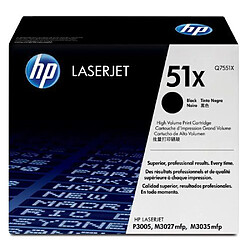 HP 51X Cartouche de Toner pour imprimante Laser monochrome