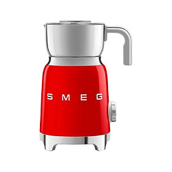 Emulsionneur de lait 500w 0.6l rouge - MFF11RDEU - SMEG pas cher