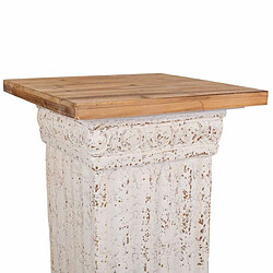 Avis Socle Alexandra House Living Résine 76 x 40 x 40 cm