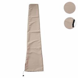 Avis Decoshop26 Housse de protection pour parasols jusqu'à 3m, housse avec cordon de serrage crème 04_0002550