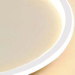 Stoex Plafonnier Led Blanc Lampe de Plafond Rond F30CM Luminaire Plafonnier Minimaliste Moderne Pour Cuisine, Couloir, Bureau, Porche Blanc Chaud pas cher